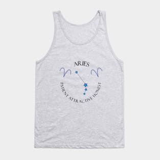 Aries Patient Attractive Honest Tank Top